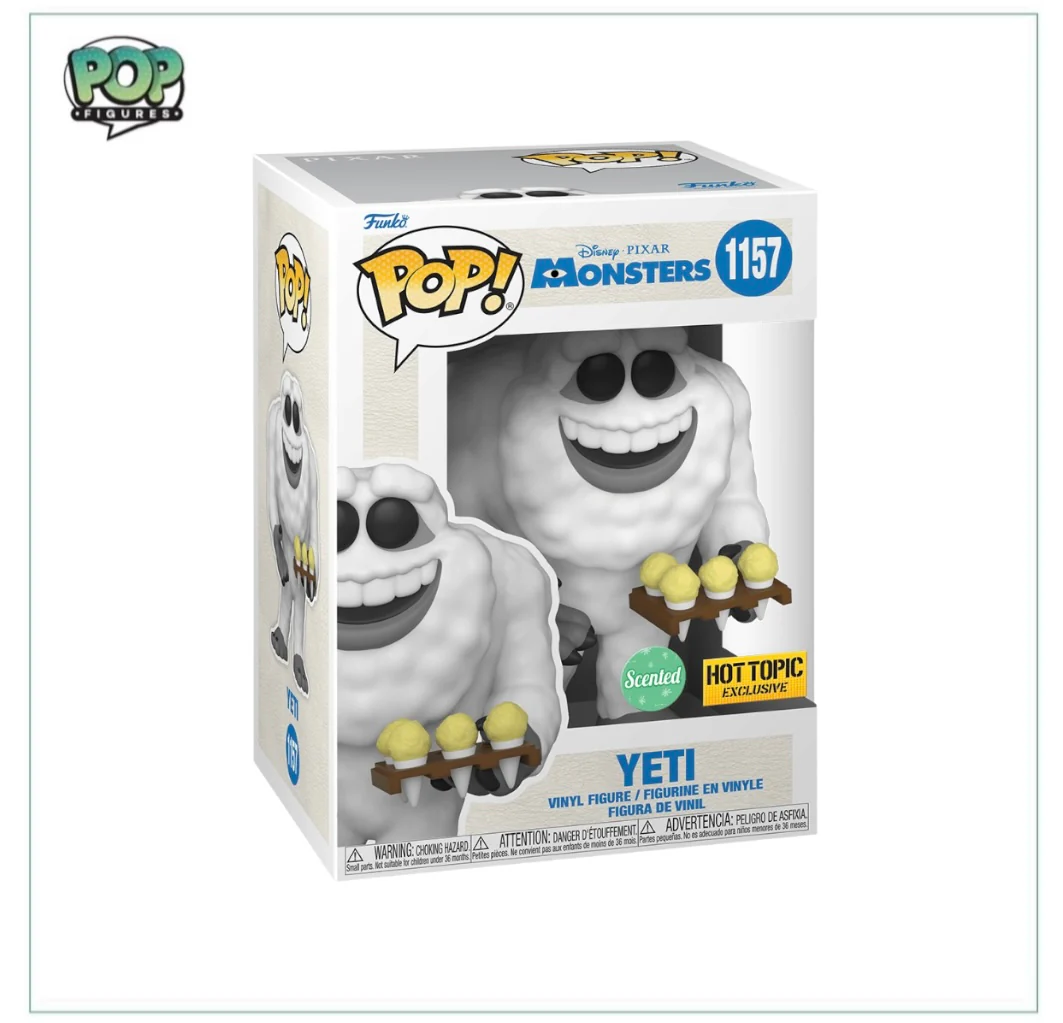 Yeti #1157 (Scented) Funko Pop! - Monsters Inc. - Hot Topic Exclusive