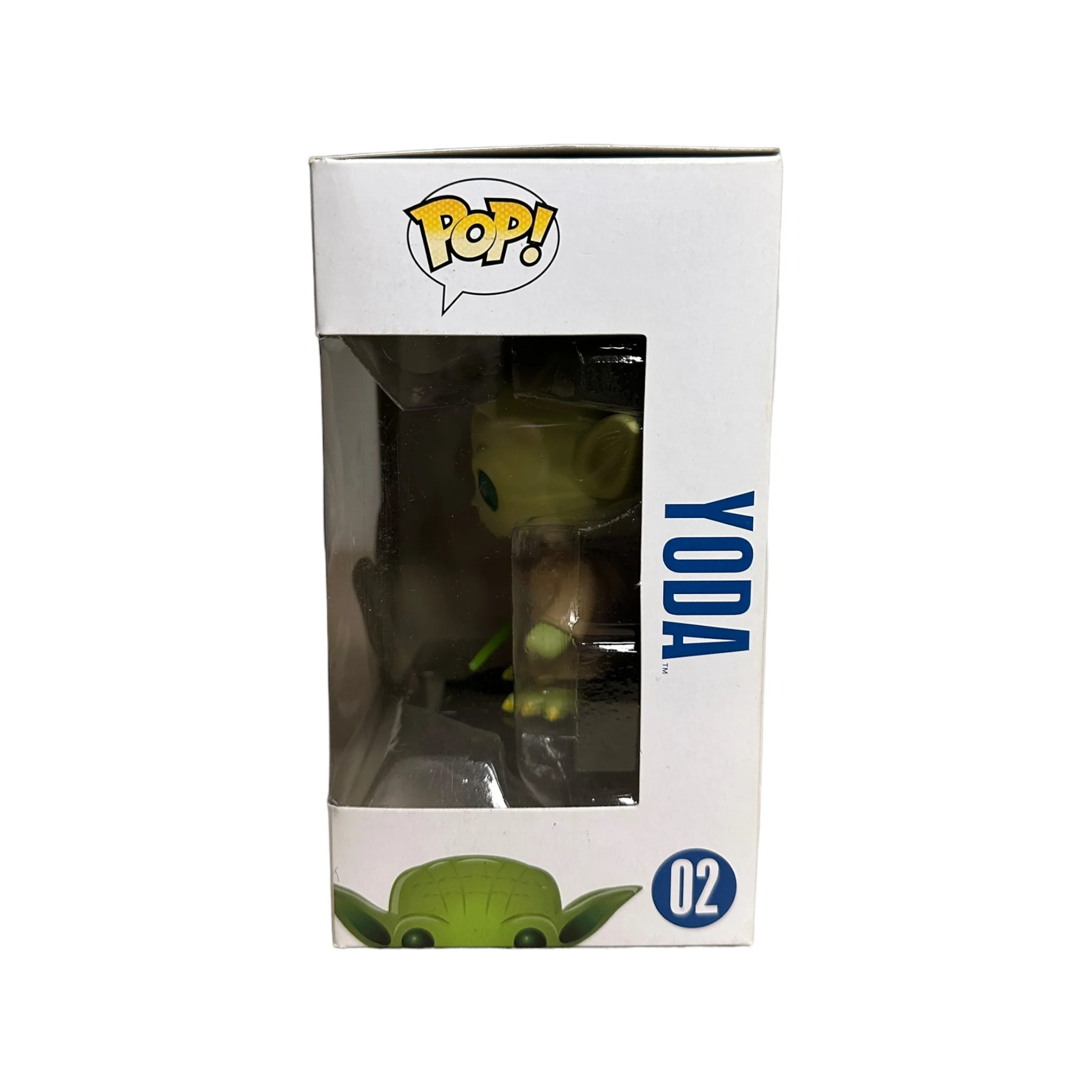 Yoda #02 (Large Writing) Funko Pop! - Star Wars - 2013 Pop! - Condition 6.5/10 - Image 2