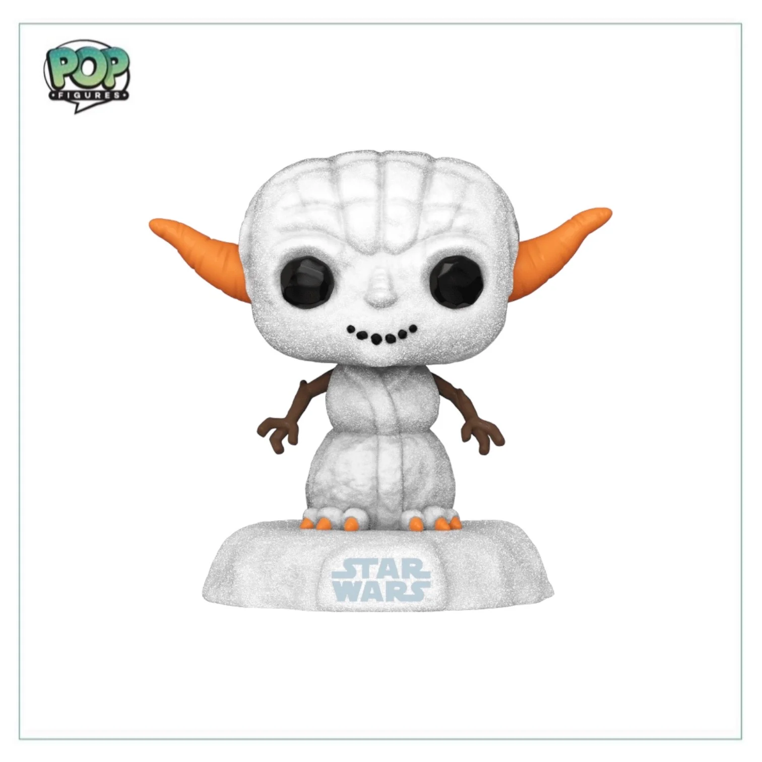 Yoda #568 (Snowman) Funko Pop! - Star Wars - Funko Shop Exclusive - Image 2