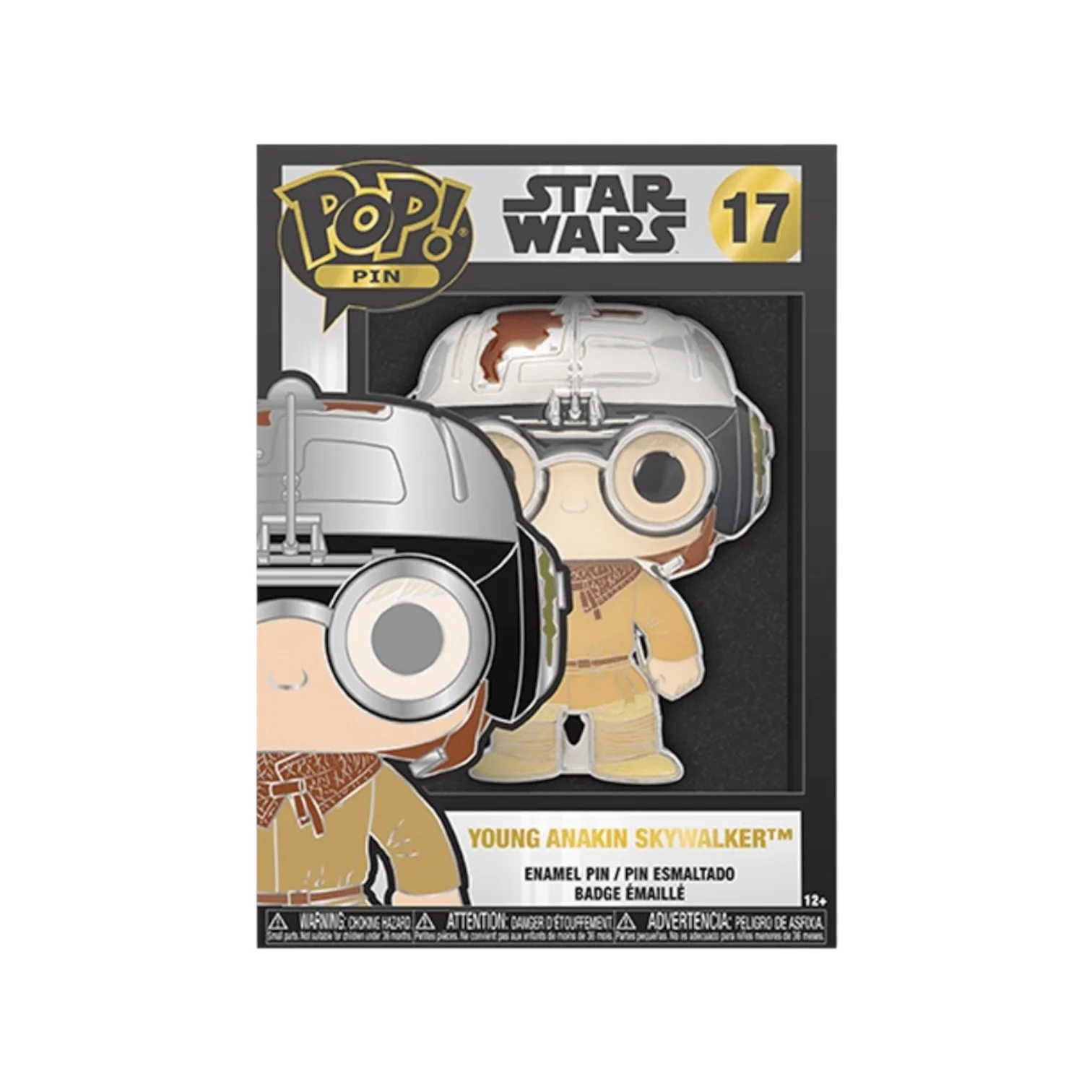 Young Anakin Skywalker #17 Funko Enamel Pop Pin! - Star Wars