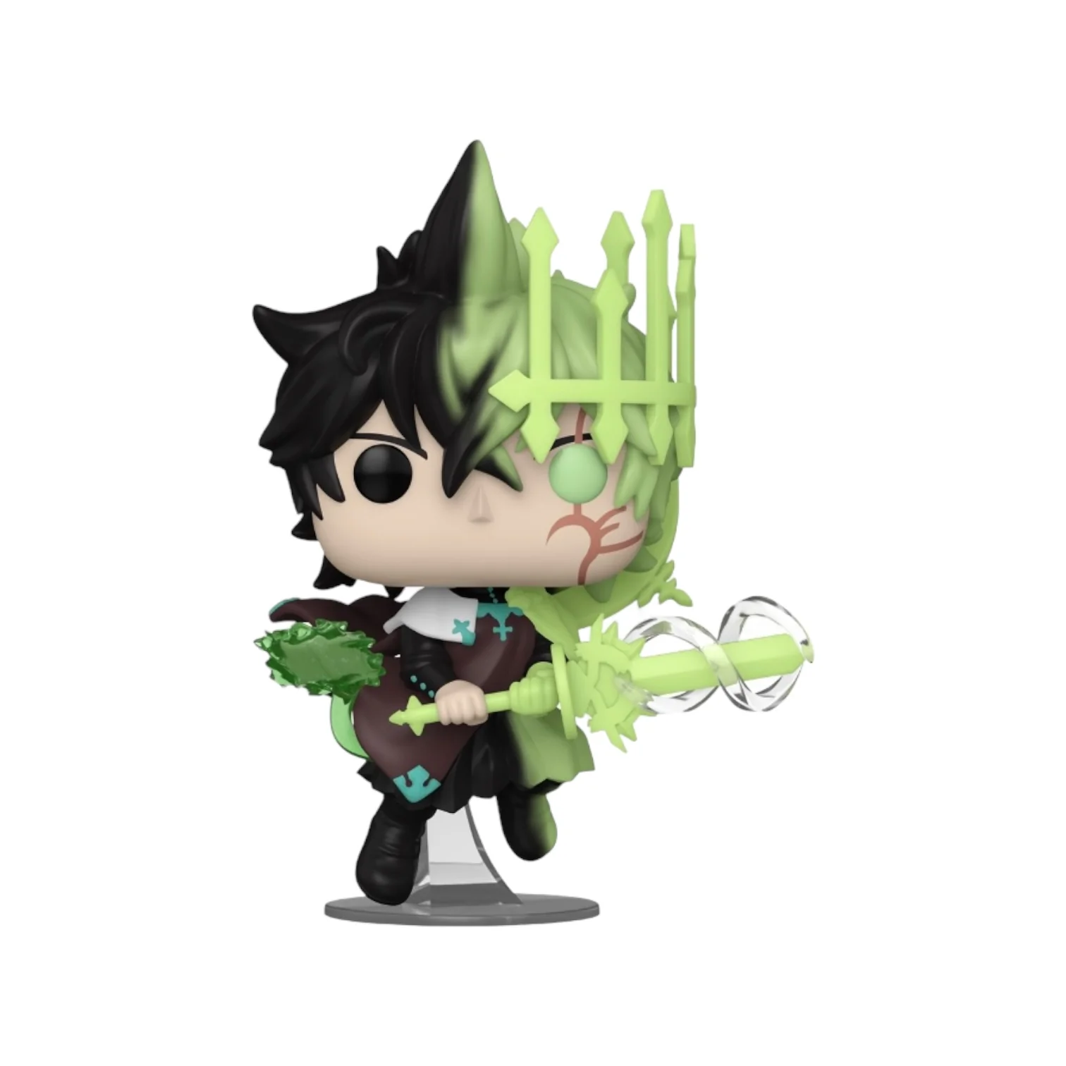 Yuno (Spirit of Zephyr) #1685 Funko Pop! - Black Clover - Chalice Collectibles Pre-Release Exclusive - Image 2