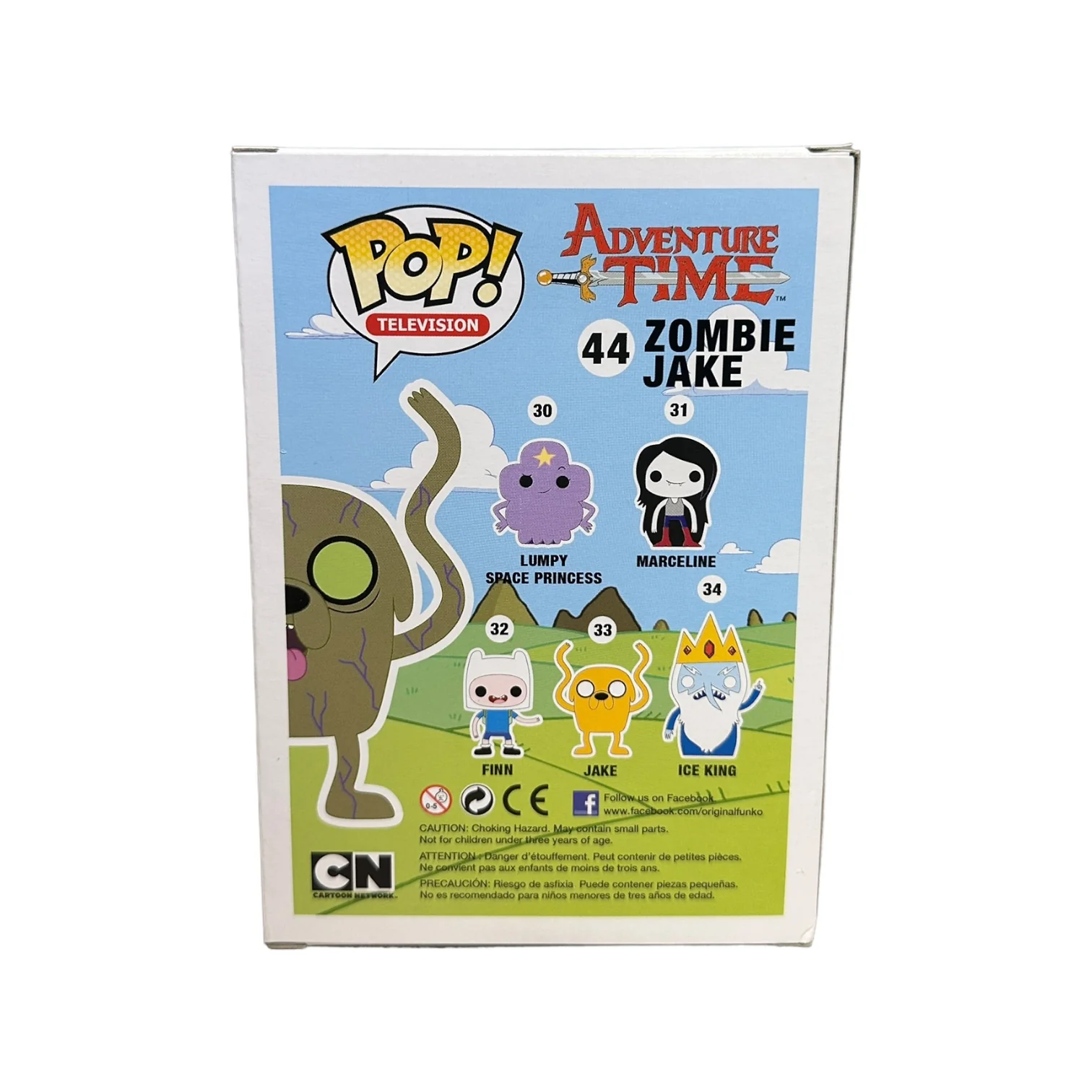 Zombie Jake #44 Funko Pop! - Adventure Time - SDCC 2013 Exclusive LE1008 Pcs - Condition 8.5/10 - Image 3