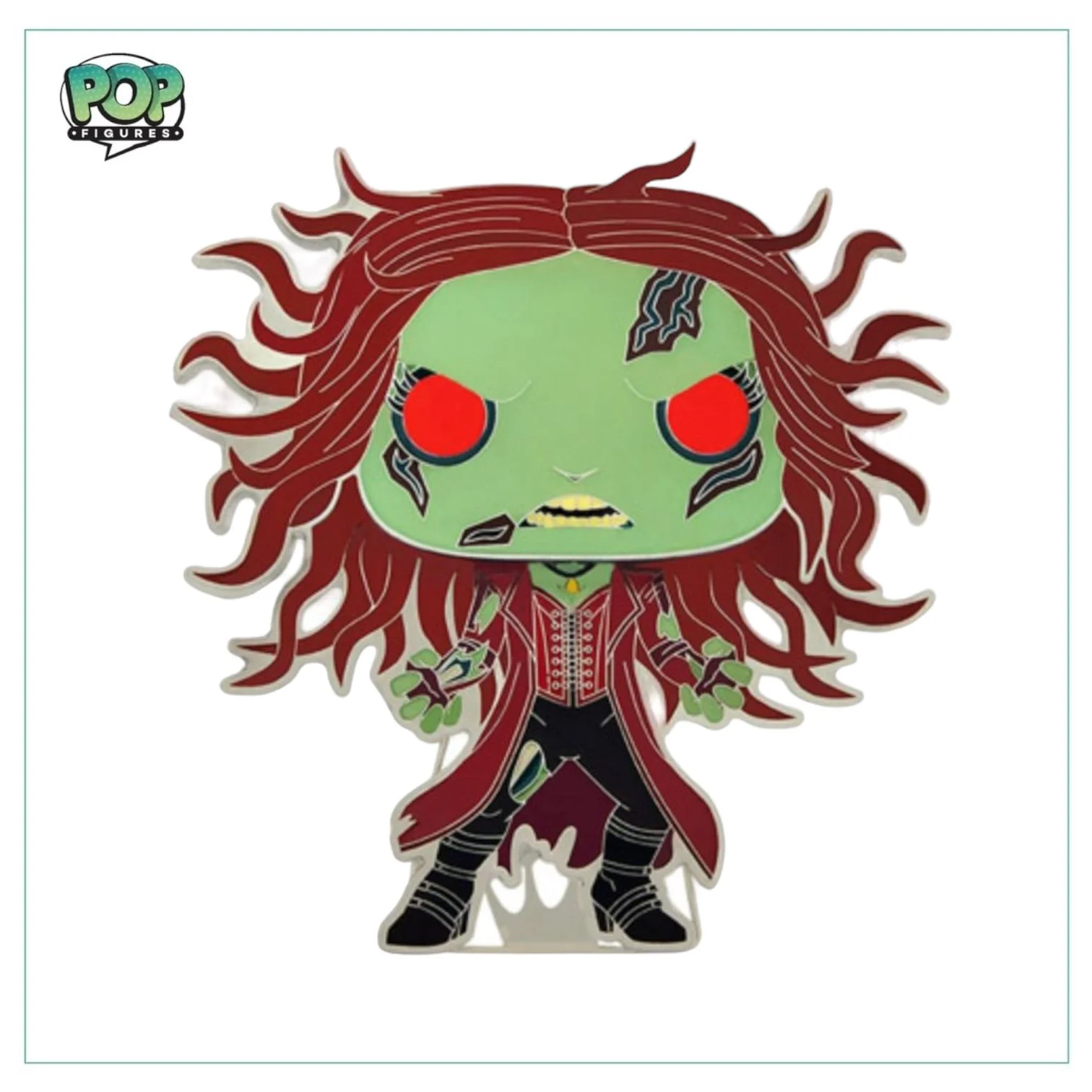 Zombie Scarlet Witch #22 Funko Pop Pin! - Marvel: What If - Image 2