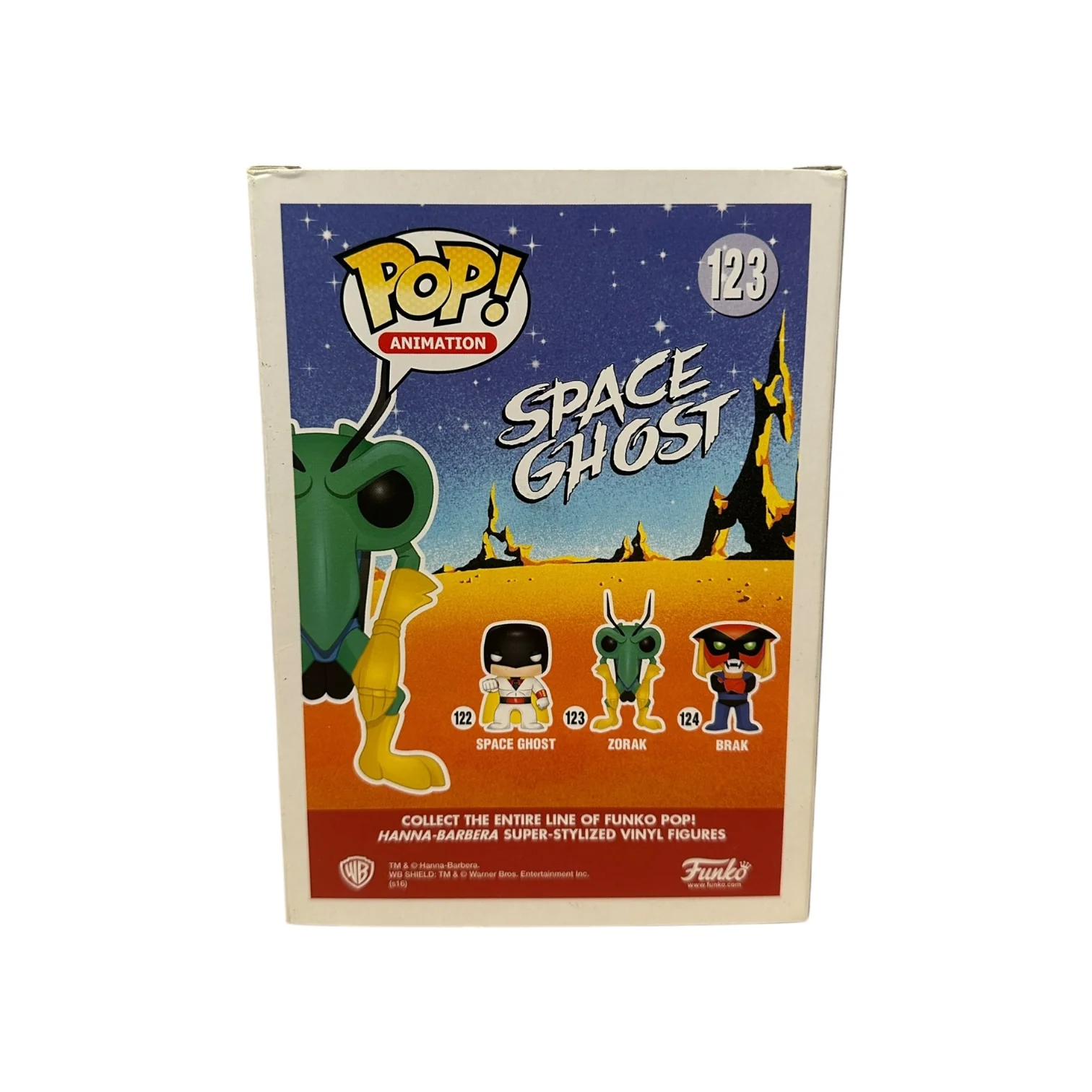 Zorak #123 Funko Pop! - Space Ghost - SDCC 2016 Shared Exclusive - Condition 8/10 - Image 3